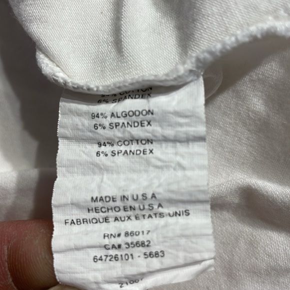 Vintage Bebe Y2K Women’s White W/sequins Tee Shirt Size Medium - Picture 4 of 5